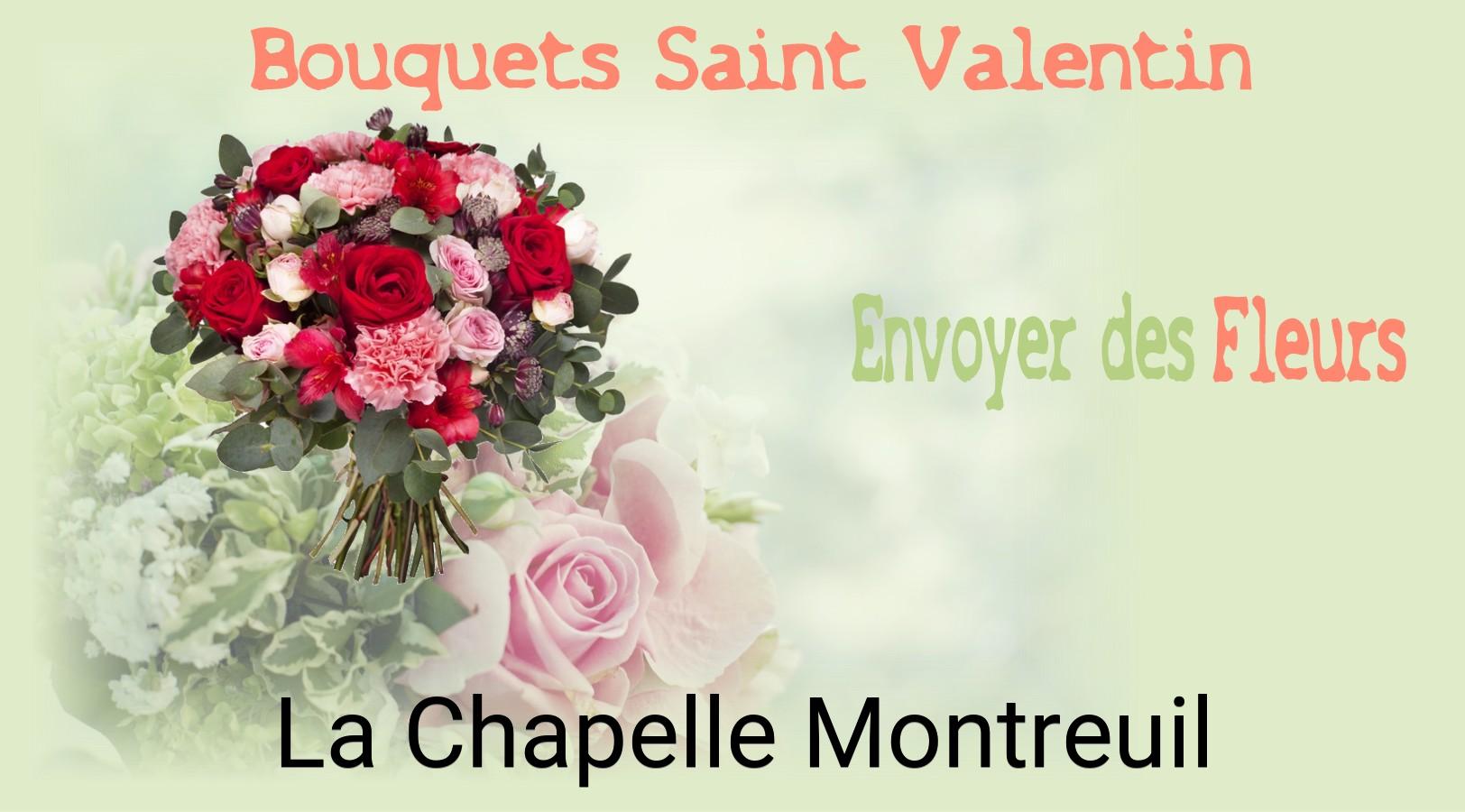 Roses de Saint-Valentin livrées à La Chapelle-Montreuil